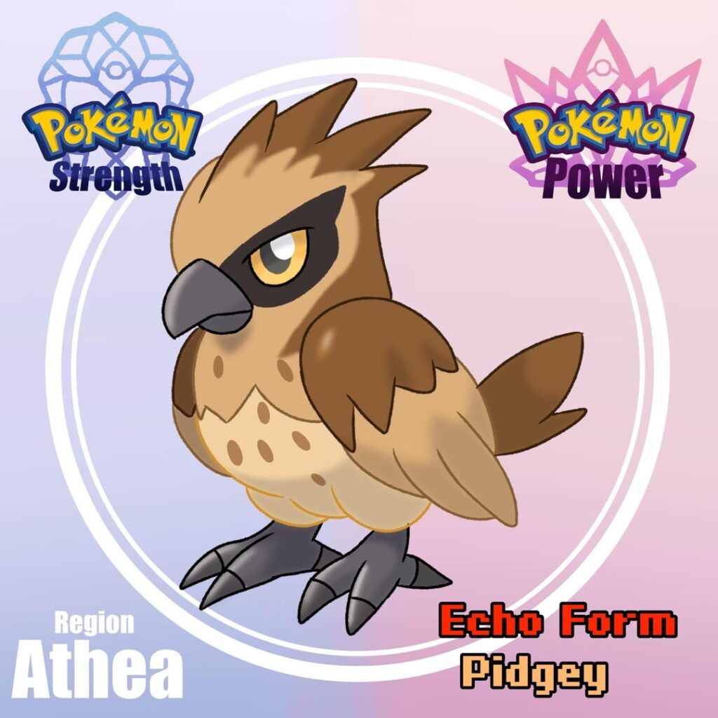 Here’s another fakemon. Well concept about the new gimmick called echo forms