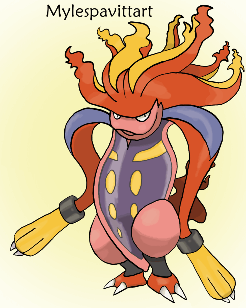 My Fusion of Magmortar & Malamar