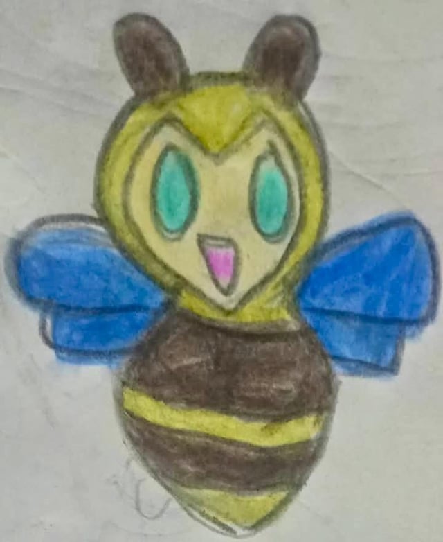 Chubee: El Pokémon Polinizador Beerker: El Pokémon Colmena Tipo: Bicho/Volador + Reginbee: El Pokémon Reina Floral tipo: Bicho/Hada + Abeelisco: El Pokémon Centinela Tipo: Bicho/Lucha