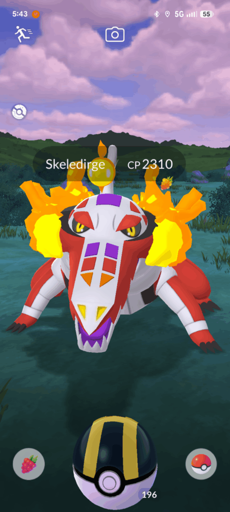 Skeledirge Wild Encounter!!??