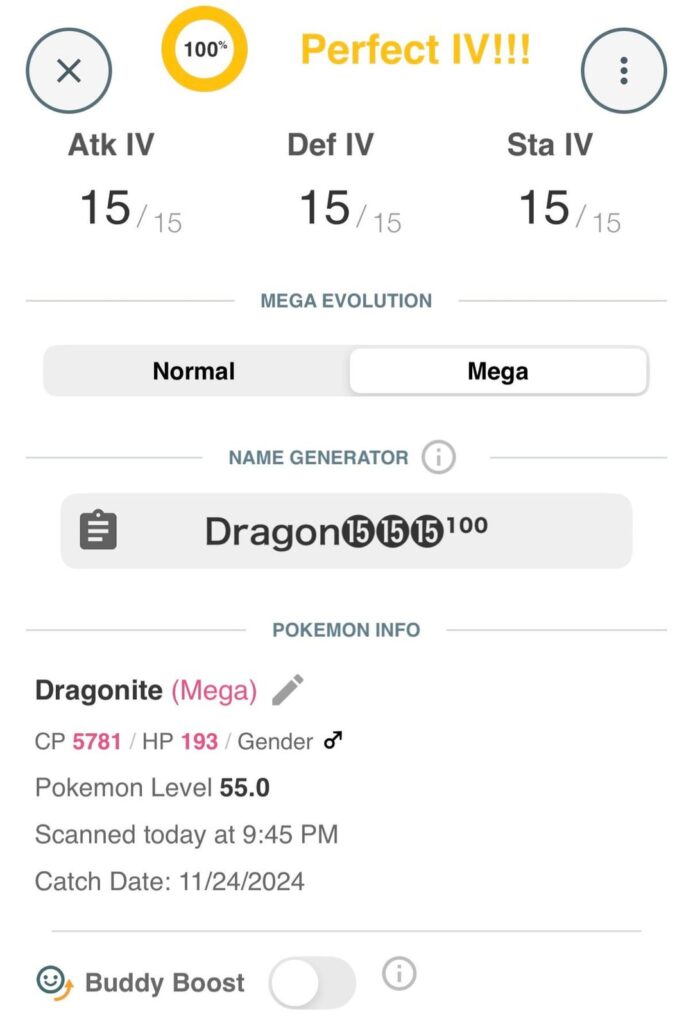 Super Max Mega Level raises level 50 Pokemon to level 55 when mega evolved
