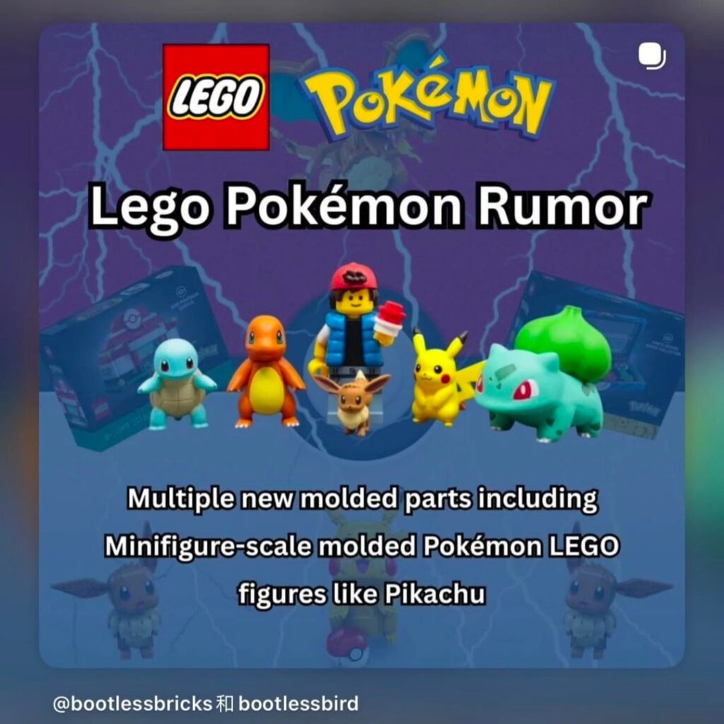 More Lego Pokémon News/Rumors