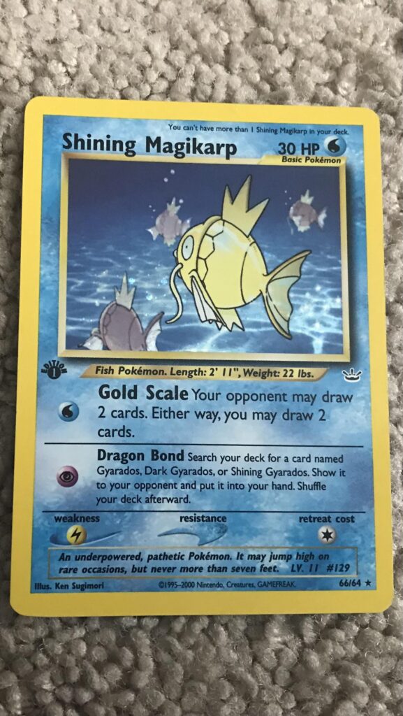 My childhood Shining Magikarp