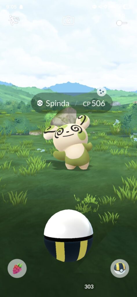 Wooo hoo! Finally got a shiny spinda