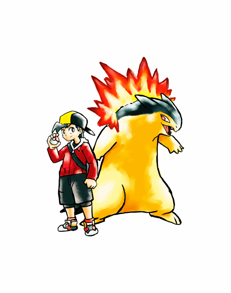 Ethan & Typhlosion