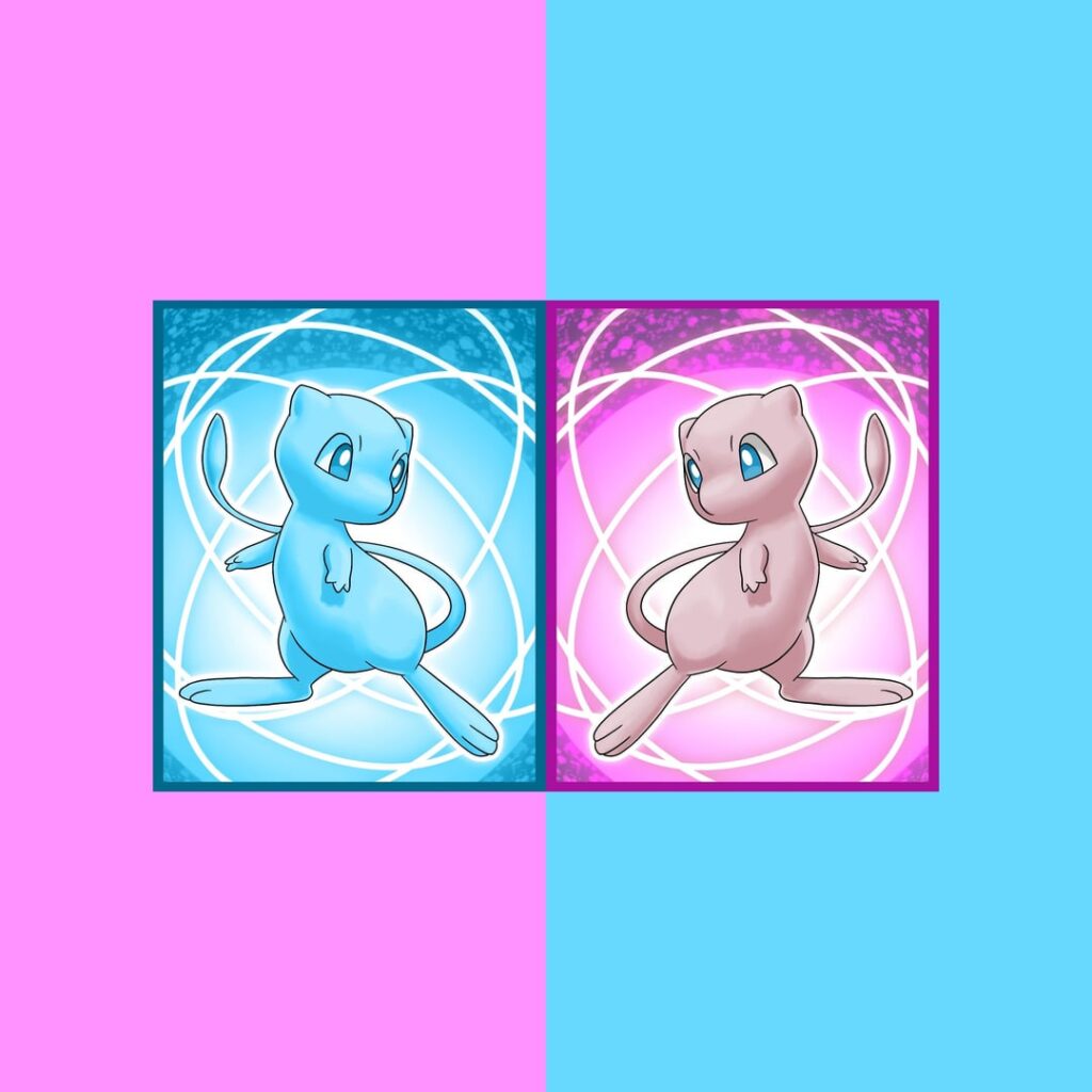 [OC] Mew and Mewblwo