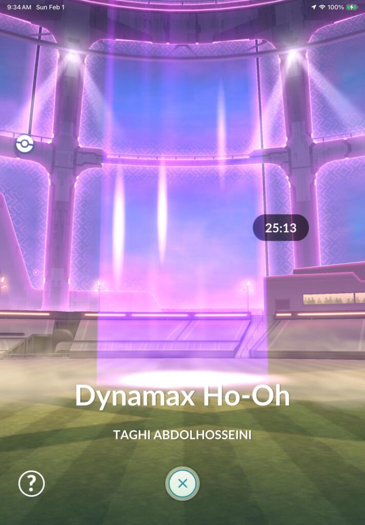 Can’t see any Dynamax Pokemon at stops but have the research