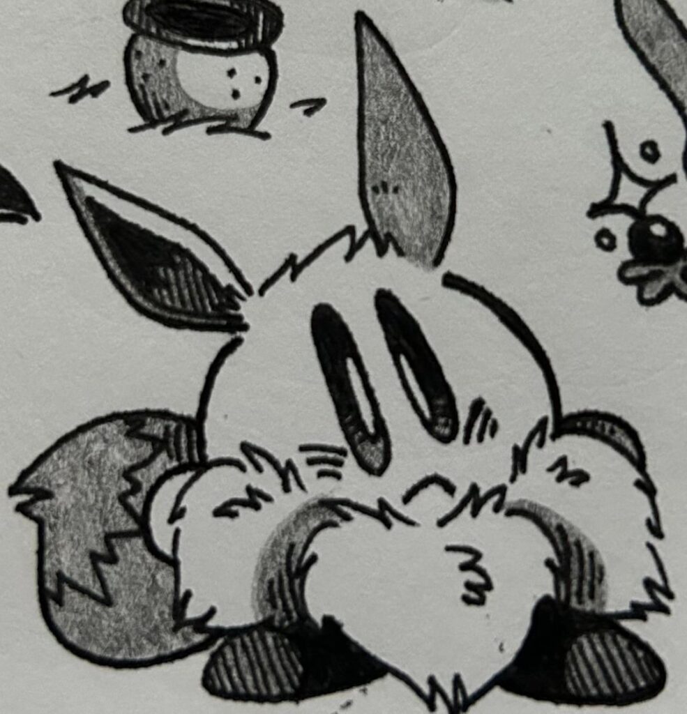 Eevee Kirby!(my art)