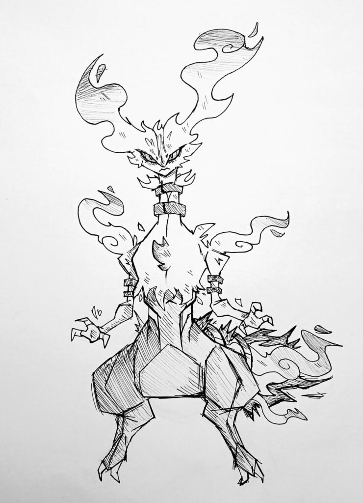 Future Paradox Reshiram concept