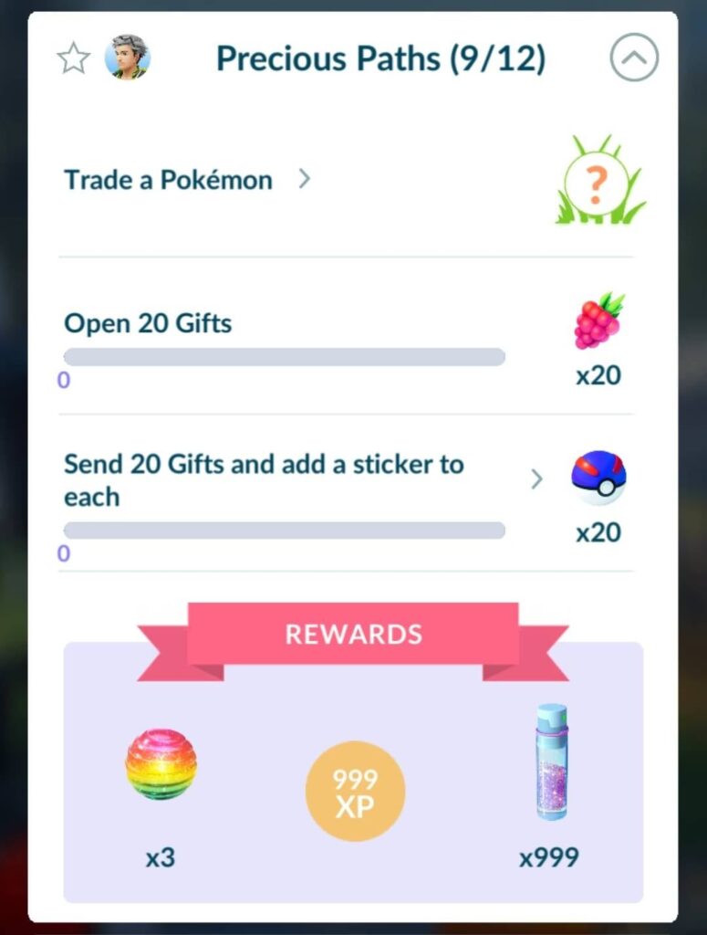 Steps 9 & 10 of Precious Path Research are unlocked with Valentine’s event