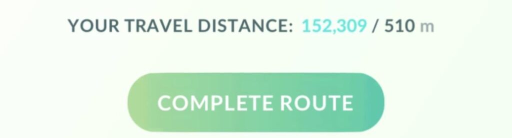 Routes counting distance differently than everything else in the game