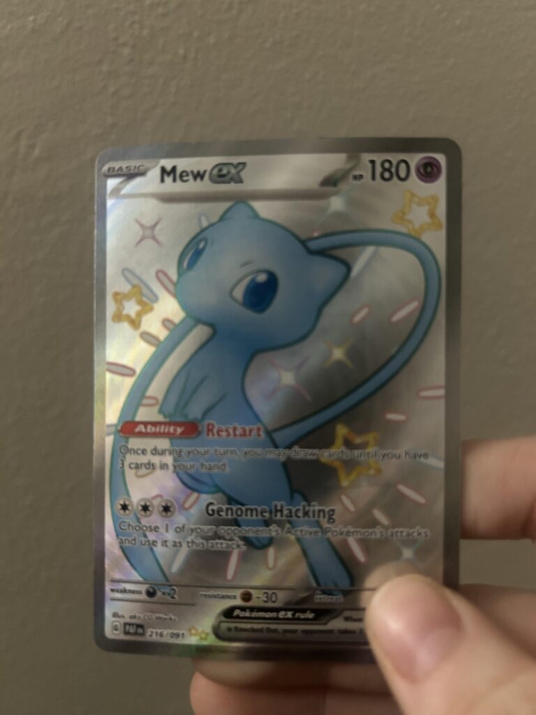 Finally got that dream card from paldean fates.