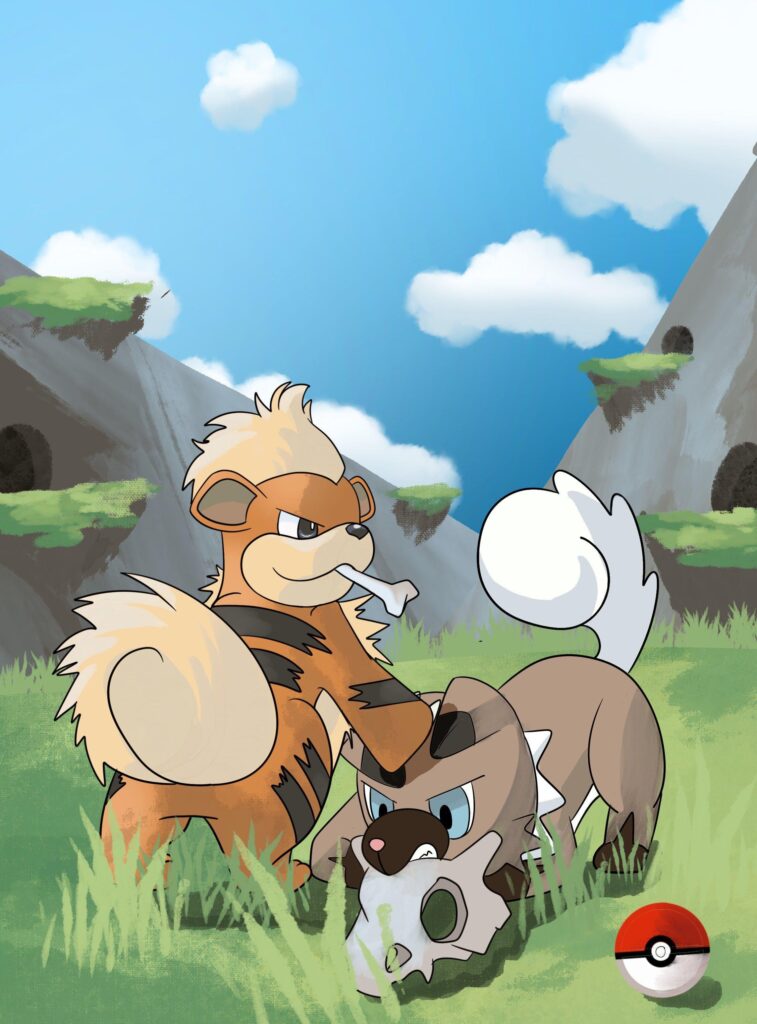 Day 6 of drawing random pokemon to get better in case theres an art contest this year