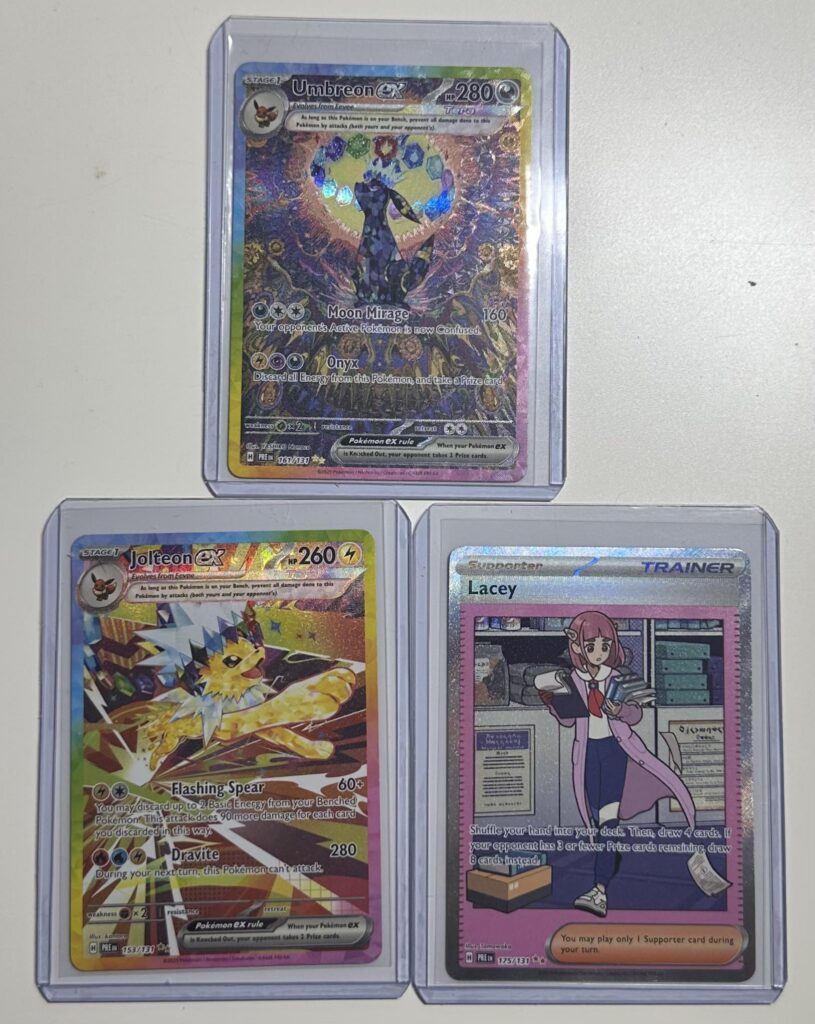 I told myself I’d open Prismatic Evolutions until I pulled an Eeveelution SIR…