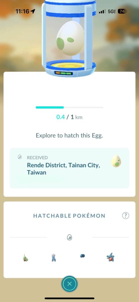 Eggs for InPerson Kalos Tour