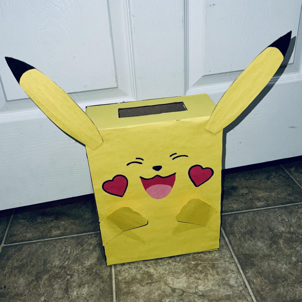 Valentine’s Day box made for our kindergartener!