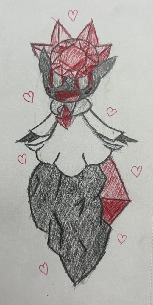 Quick Diancie Drawing