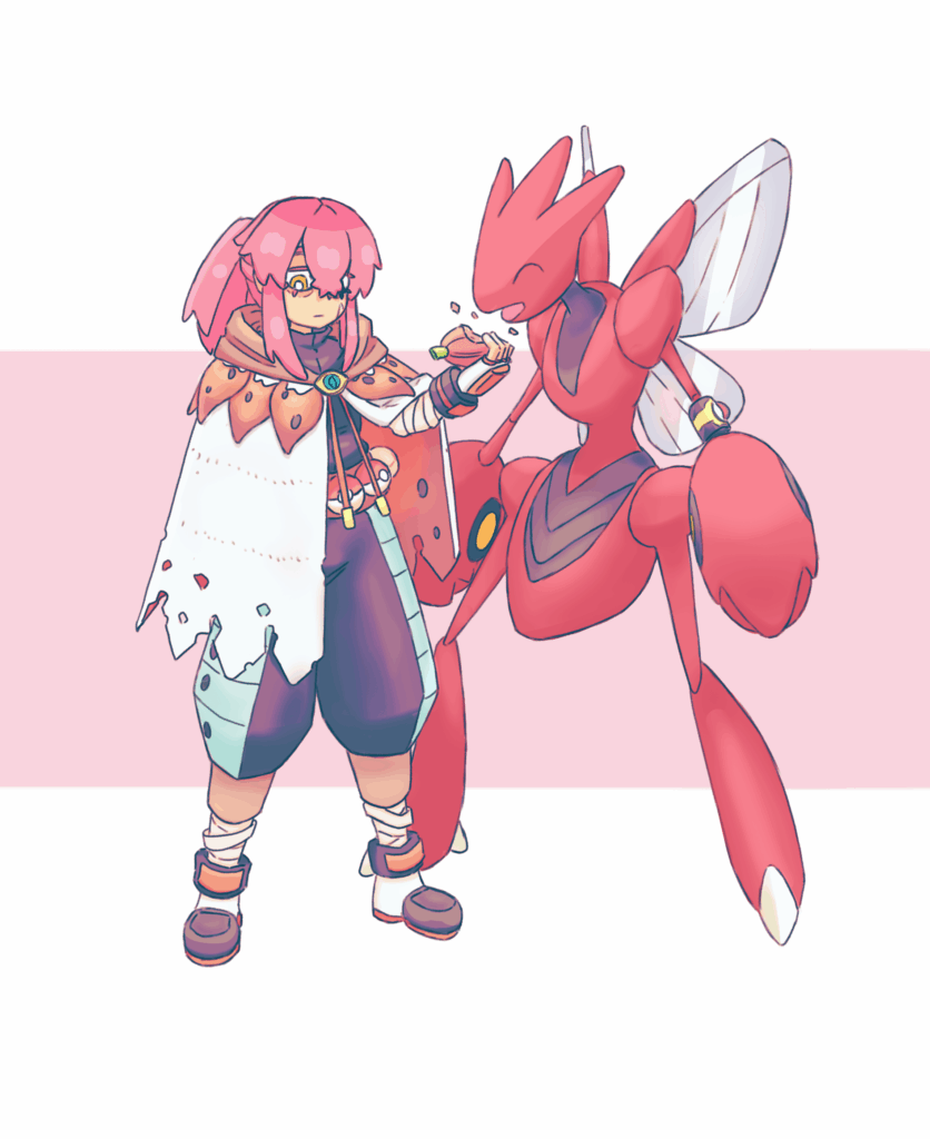 [OC] My OC Yonah and his Scizor