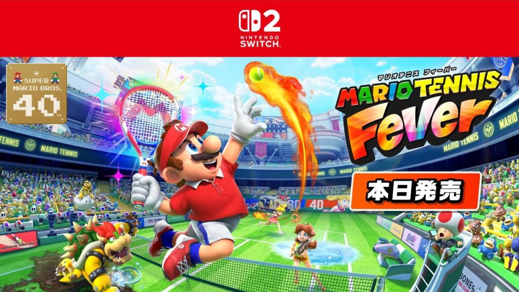 Mario Tennis Fever NSO Icons are now Available!