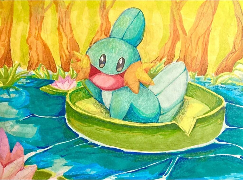 [OC] Lily Pad Mudkip