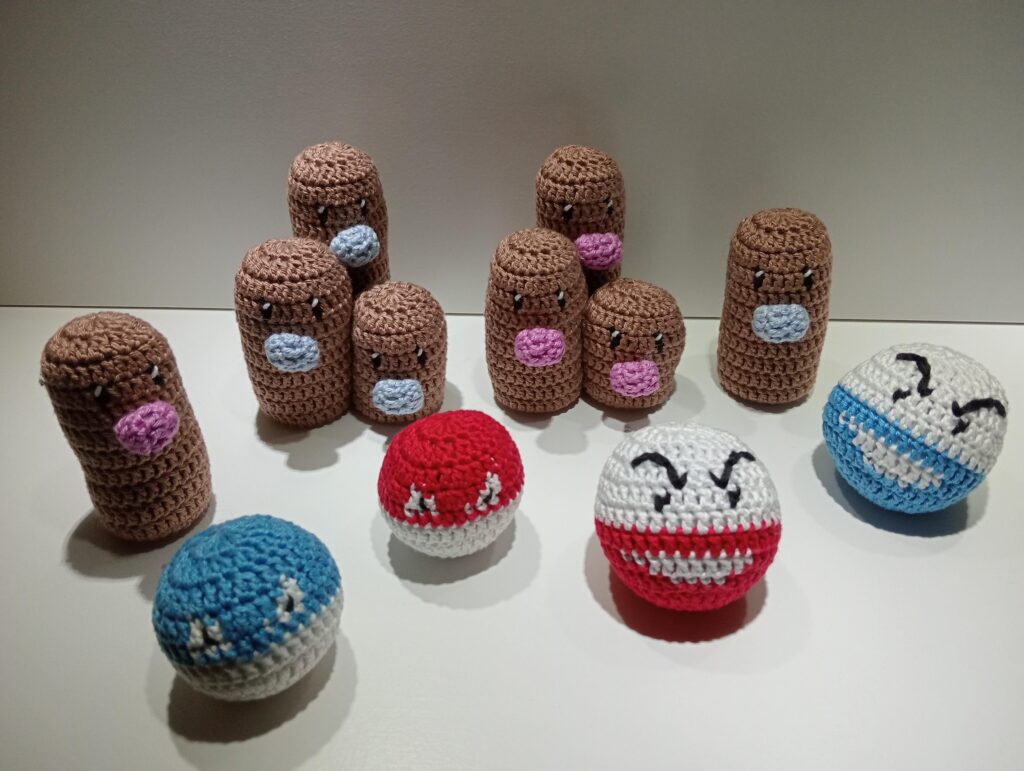 Some Pokémon I crocheted so far this year 😄