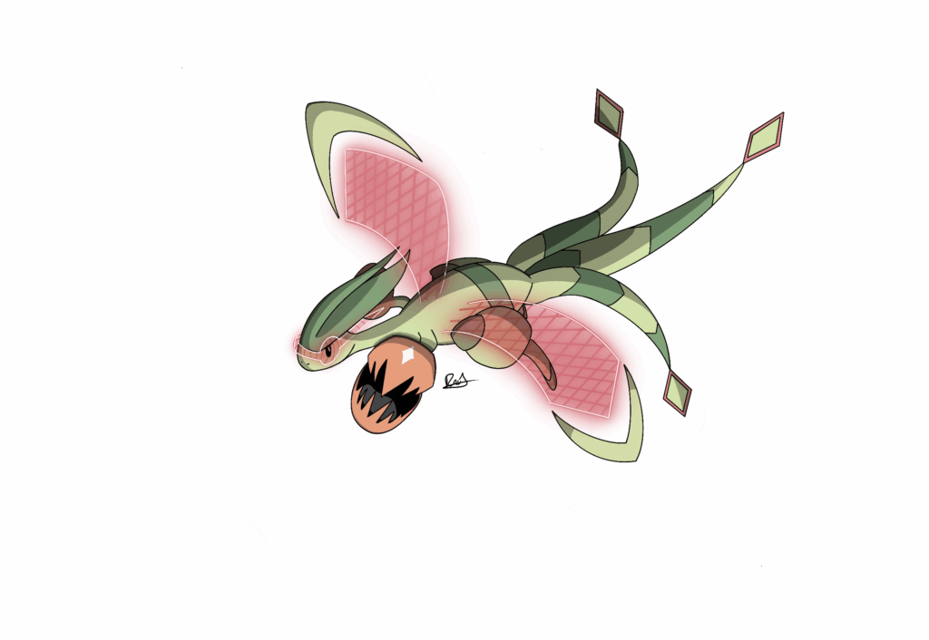 Mega Flygon Concept for Legends Z-A!!! [OC]