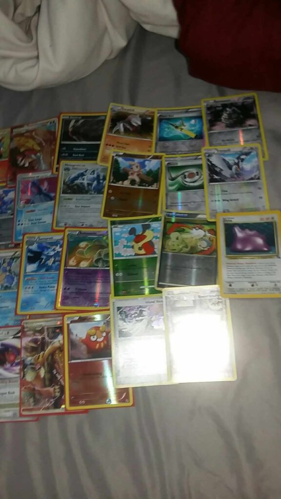 Found my old pokemon cards! ( i wanted to get back into collecting again too but the packs/boxes seem rly expensive but ill eventually try get a few packs again)