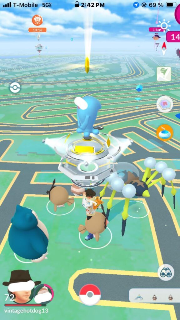 TIL Araquanid can be bigger than a Snorlax