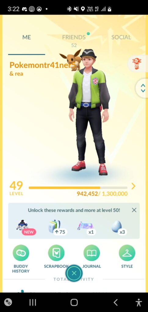 My level cuz I cant be bothered to wait until Saturday