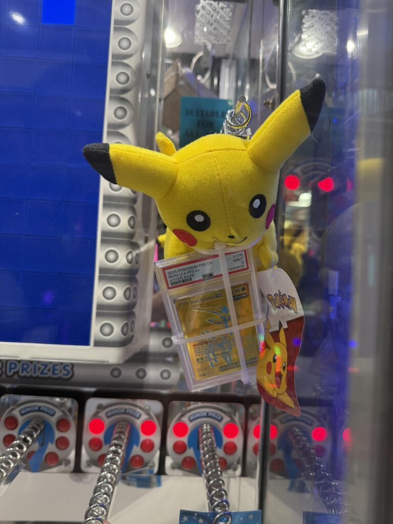 Graded card at the mall