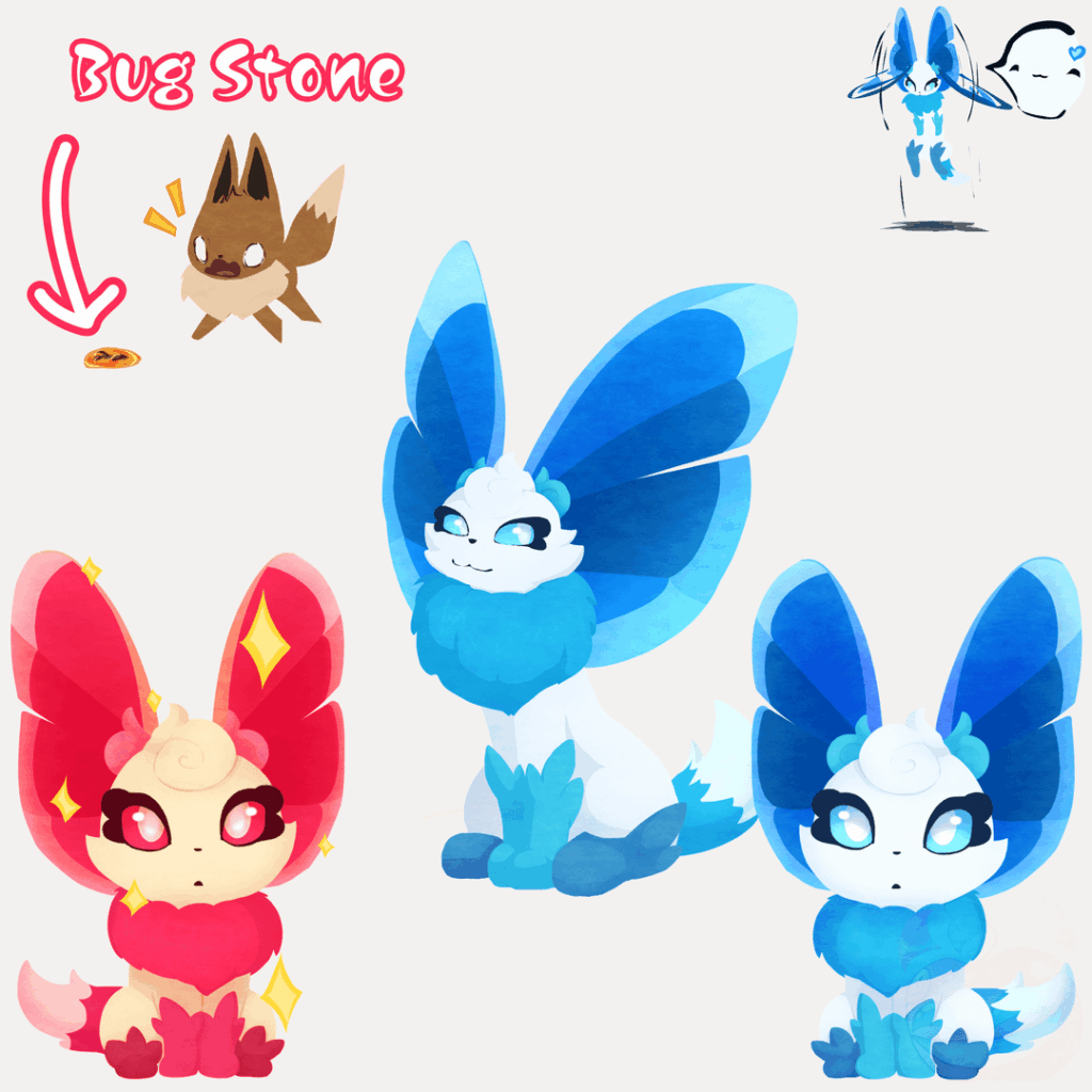 🦋🩵 Polyeon 🩵🦋 (OC)