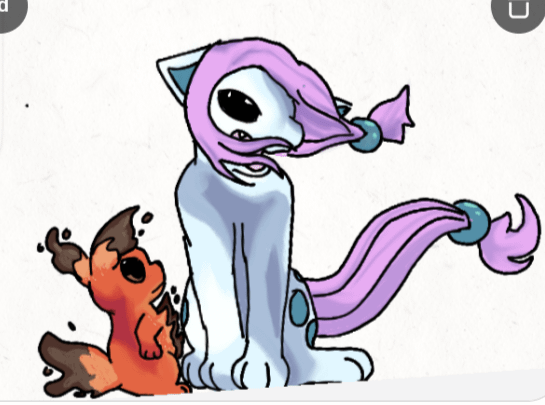 Honoguma and sui.  The two beta pokemon.