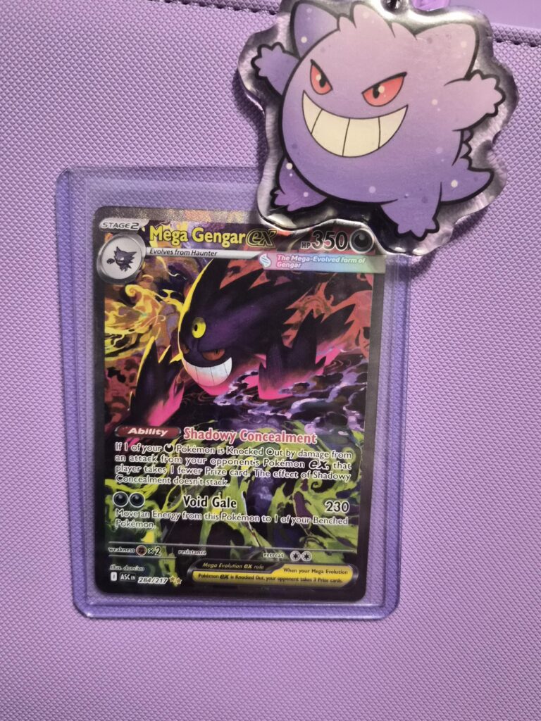 Bought the new set for the stickers of my faves, pulled this on my first pack