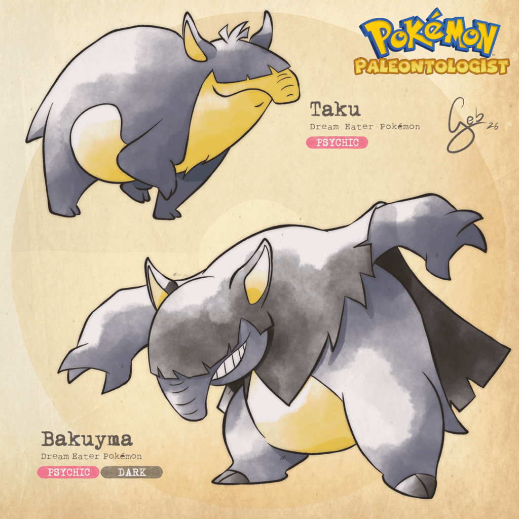 New extinct Pokémon for my project