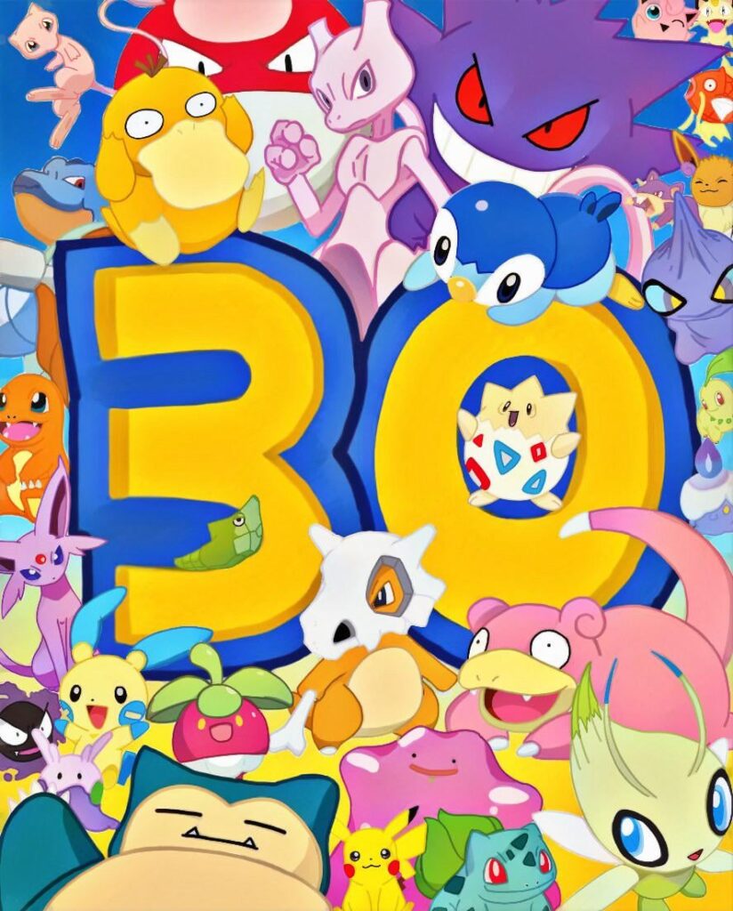 (OC) 30 Years of Pokémon