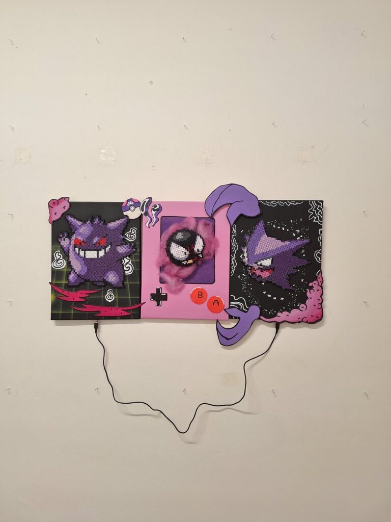 30 Years of Pokémon #2 I was asked to create three paintings based on Gengar. I'm very proud of Haunter.