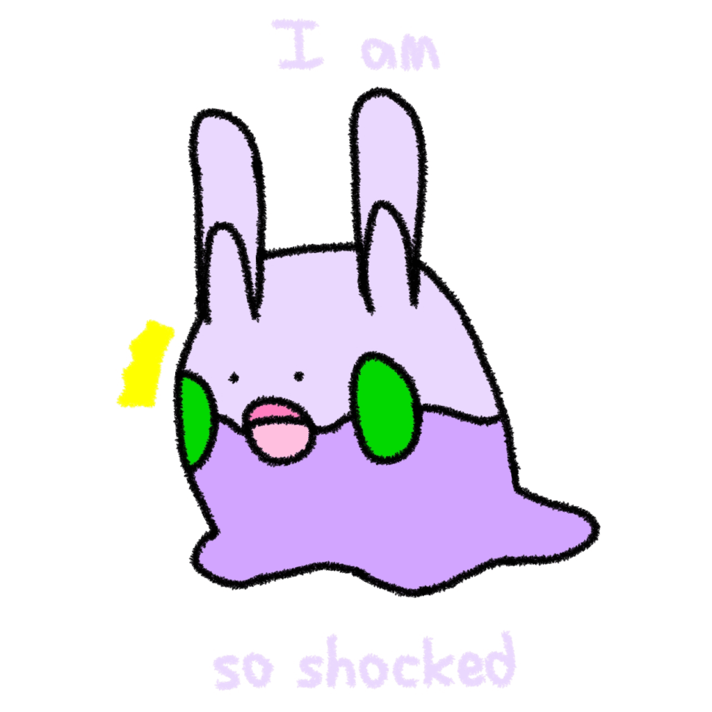 [OC] Shocked Goomy