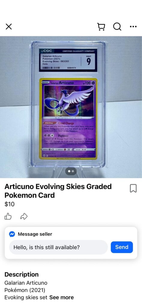 Pokémon cards