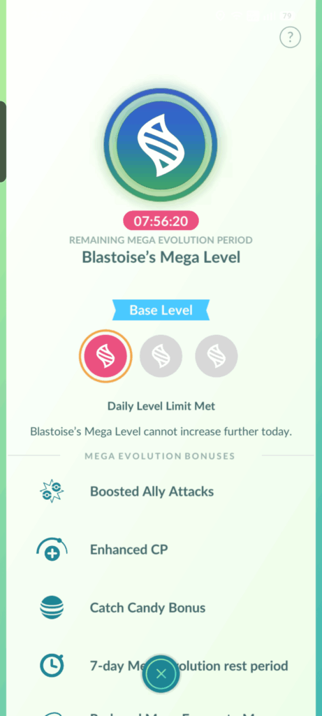 Mega evolved a Blastoise and it didn't increase 6 energy even after having a ticket. Guess it was only for road to kalos and not for Go Tour Kalos Global