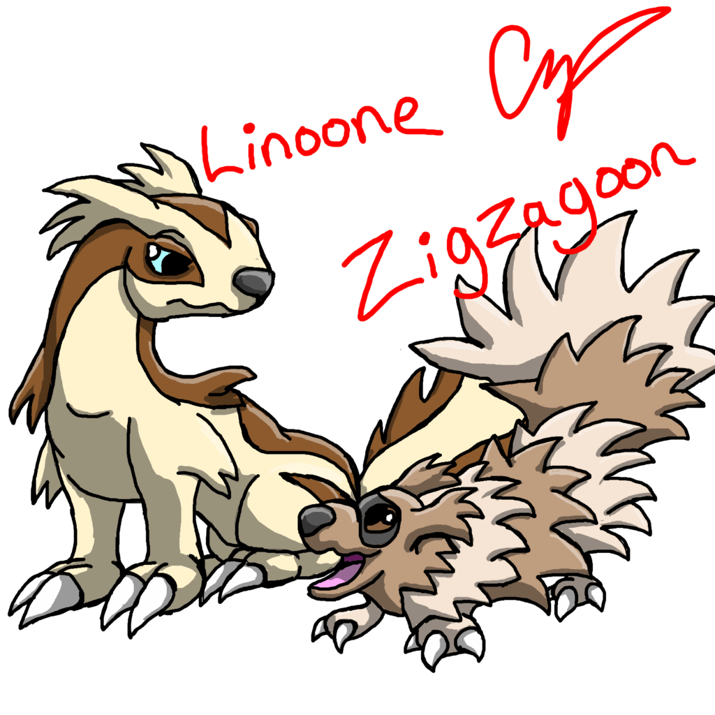 Zigzagoon and Linoone