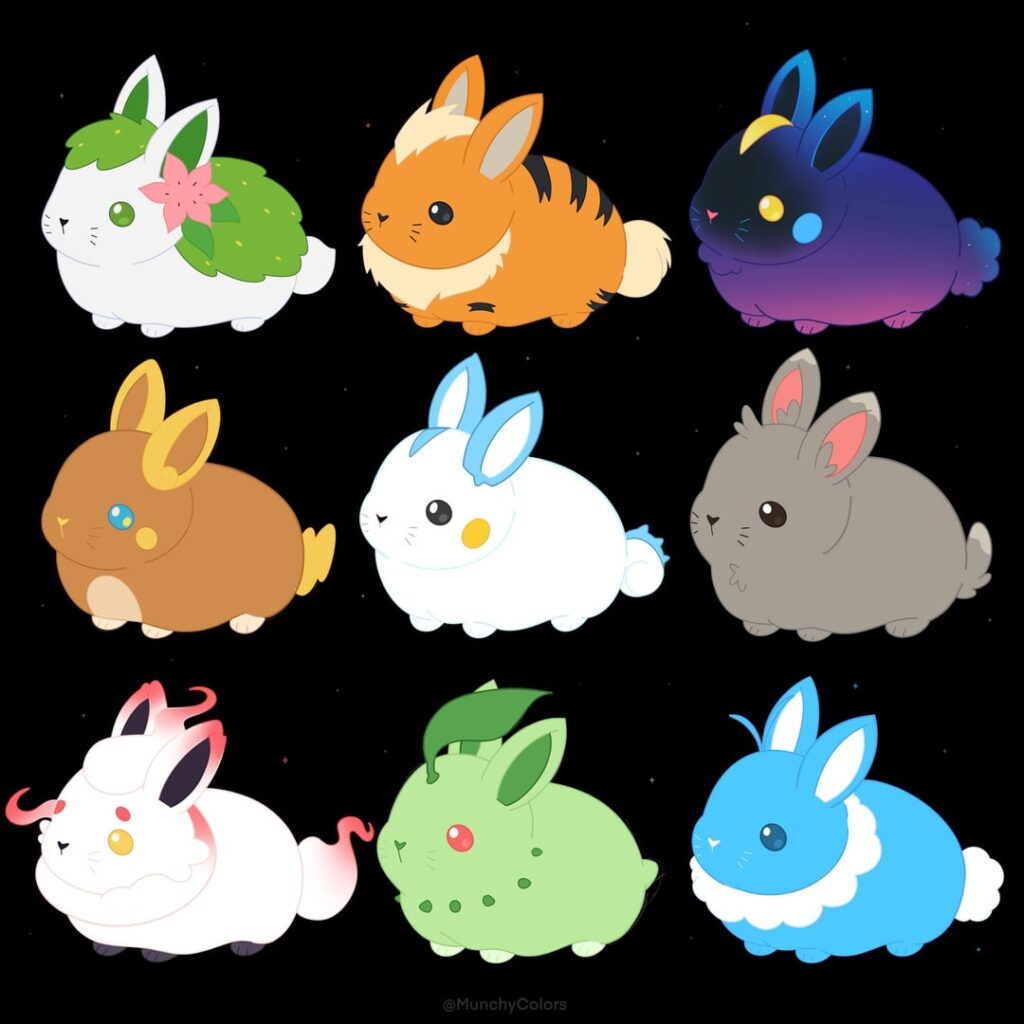 PokéBunnies 🐇🌸🌱✨