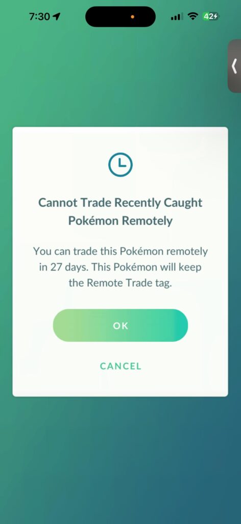 I was excited for a second