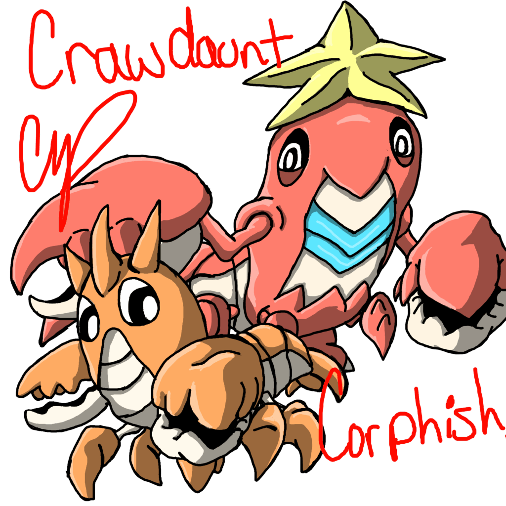 Corphish and Crawdaunt