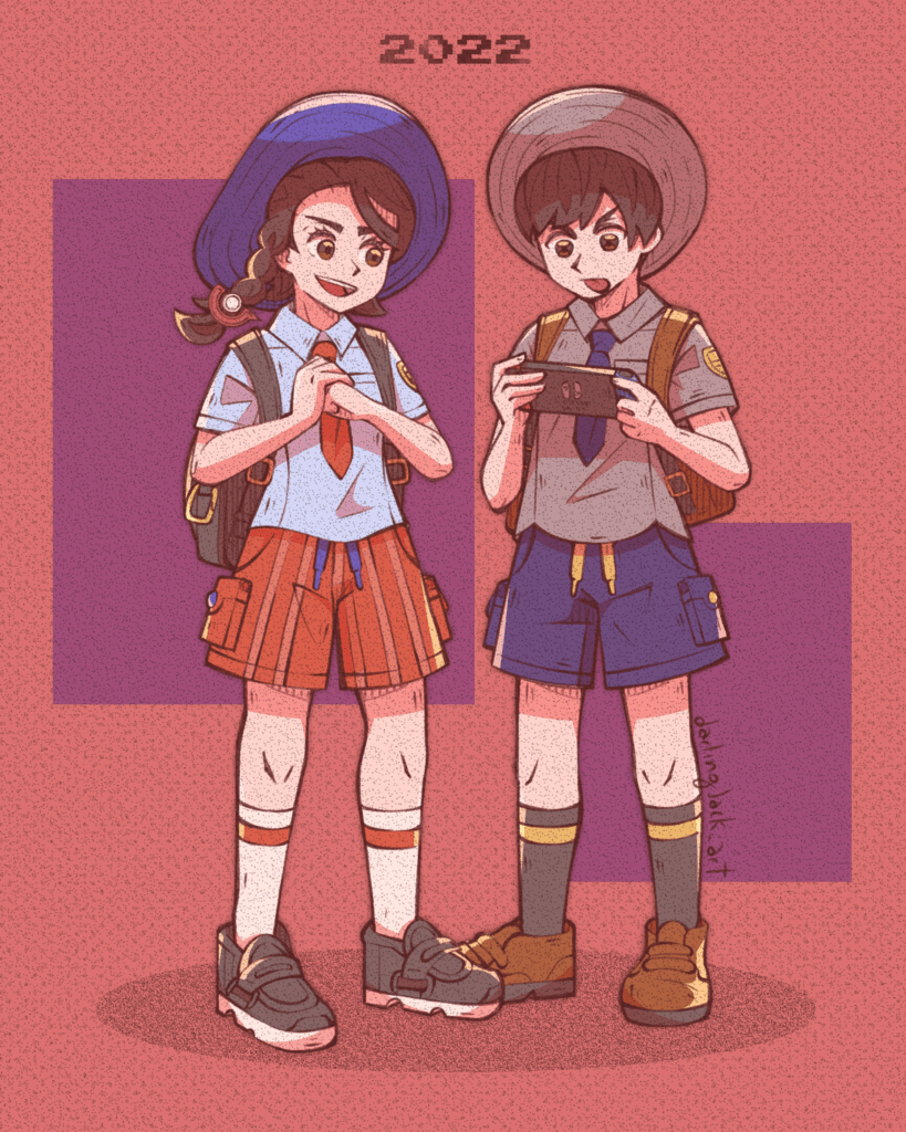 2022: Pokémon Scarlet and Violet 💎 [OC]