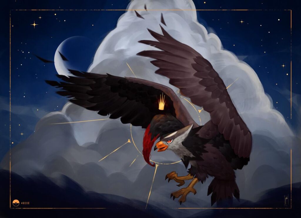 Staraptor Illustration [OC]