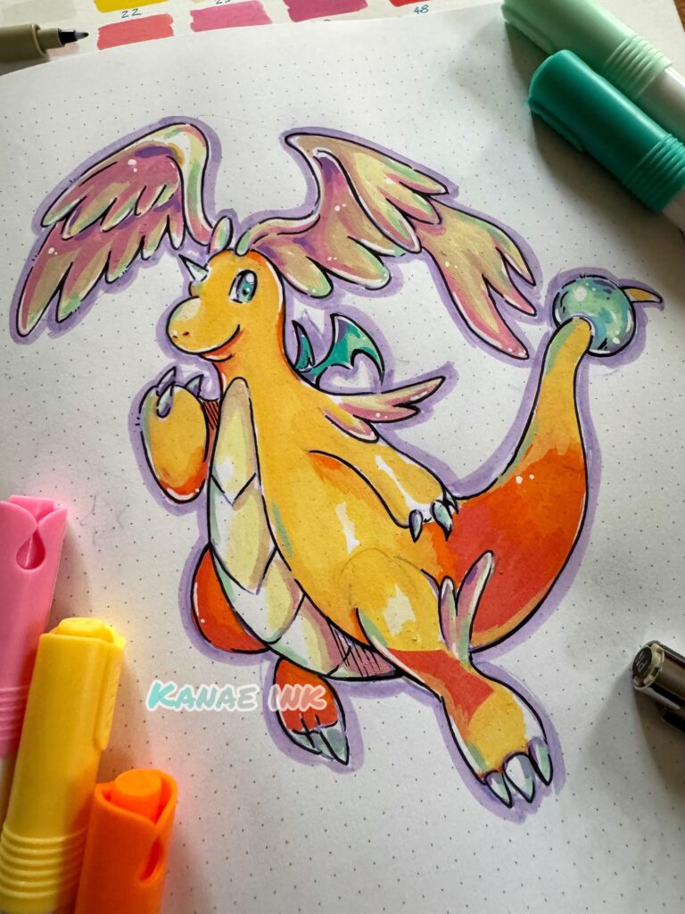 Mega Dragonite Art 👑