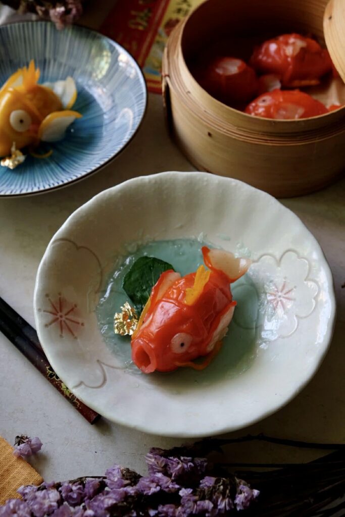 Handmade Margikarp dumplings for the upcoming Lunar New Year [OC]