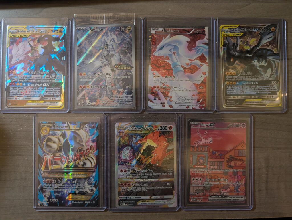 Getting back into Pokemon cards as an adult, these are my first singles