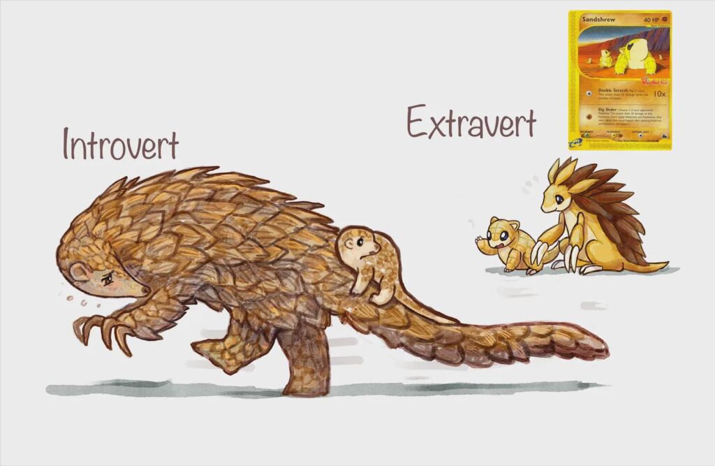 Talking science about pokemon cards! #1 World Pangolin Day: Sandshrew