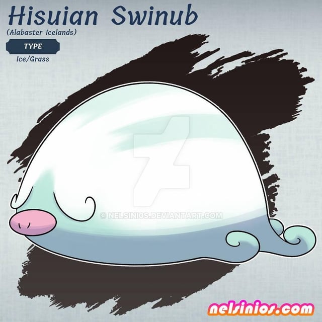 A portal to Hisui opened and you encountered Swinub!